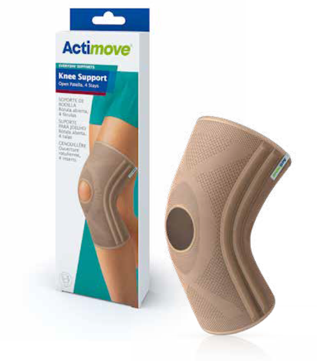 Soporte de Rodilla con Férulas Flexibles