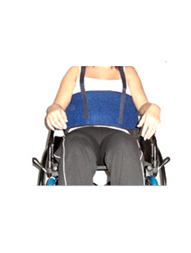 SUJETADOR PACIENTE PARA SILLA DE RUEDA C/VELCRO