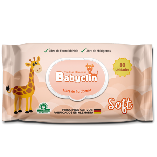 toallas humedas babyclin soft
