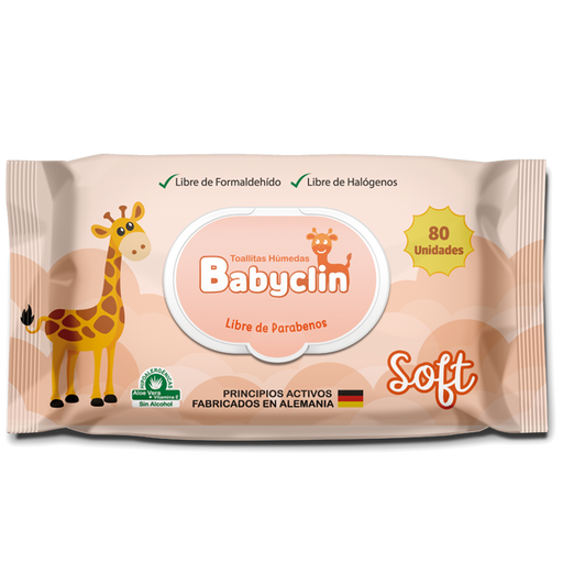 toallas humedas babyclin soft