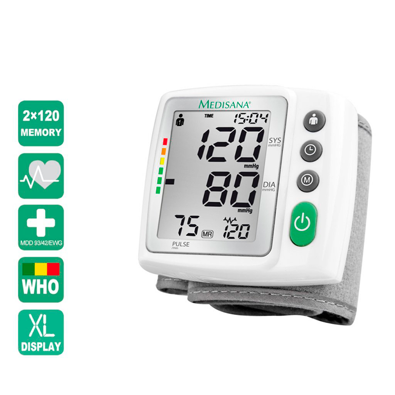 Toma Presión de Muñeca Medisana