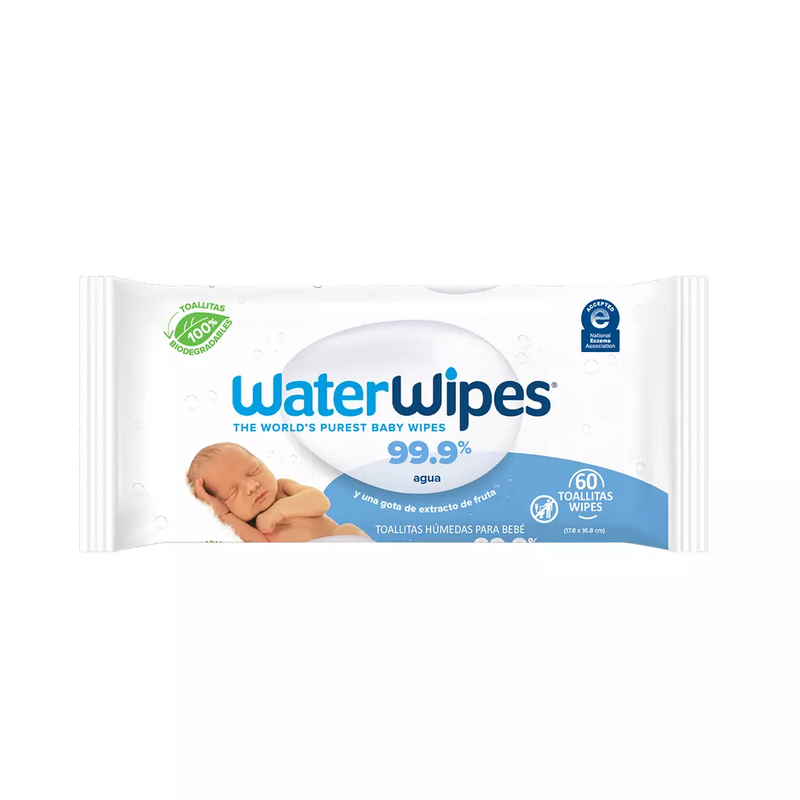 Toallas Húmedas Waterwipes 60 Unidades